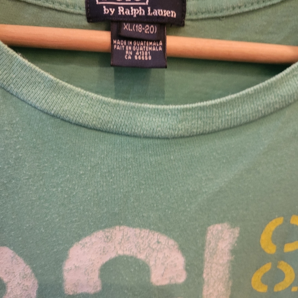 Polo ralph lauren boys long sleeve tshirt size XL